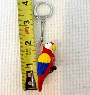 Lot of 9 Captain Morgan Parrot Bay Rum Parrot Keychains In Package