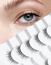 Natural Lashes Natural Eyelashes Short Eyelashes Natural Look False Eyelashes Wispy Eye Lashes Small Lashes Fake Lashes K74