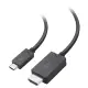 [4美國直購] Cable Matters USB-C 轉 HDMI 2.1 顯示器連接線 適 Microsoft Surface Pro 9 8 48Gbps 8K@60Hz 4K@120Hz_201562
