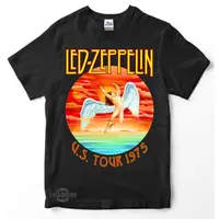 在飛比找蝦皮購物優惠-Zeppelin LED T 恤 US TOUR 1975 