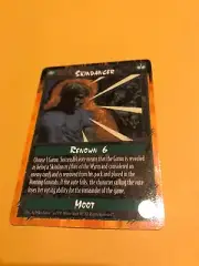 SKINDANCER : RAGE LIMITED CCG card, White Wolf Werewolf TCG, Rare Moot Key Vote