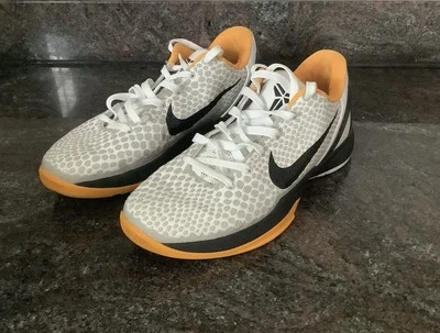Kobe 6 Protro White Del Sol Basketball Sneakers Size 12