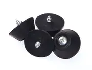 Pool Snooker Billiard Cue Stick Bumper Rubbers screw on type Set of 4