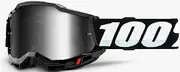 100% Accuri II Chrome Essential Motocross Goggles, black for Men