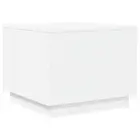 Coffee Table with LED Lights Side Sofa Couch Telephone Table Living Room vidaXL