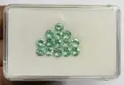 atural Emerald Round Cut 3.30 Cts. 14 Pieces -Loose Emerald Lot Gemstone-