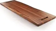 Tidita 36" Large Charcuterie Board with Handles - Extra Long Wooden Serving Cheese Boards - Serving Platter for Meat, Party Appetizers, Outdoor & Fruits Display (Acacia Wood)
