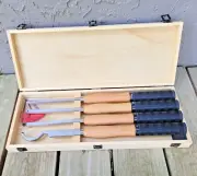 4pc Carbide Lathe Turning Tools 18.3" Full Size Carbide Tipped Woodturning Tools
