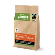 Planet Organic Coffee Espresso Classic Plunger Ground 250g