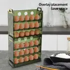 Egg Holder Large Capacity Fridge Organizer Refrigerator Egg Storage Holder Food