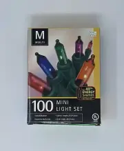 100 Mini MultiColor String Lights Indoor / Outdoor - NEW