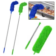 Gutter Cleaning Brush Roofing Tool with Telescopic Extendable Pol Sturdy Durable