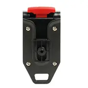 Tape Measure Rack Tape Automatic Buckle Measure Thickened Belt Clip Fixed Plastic Portable Tool Hol Black