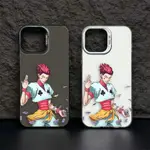 RED HAIR HUNTER X HUNTER 大孔啞光激光矽膠手機殼保護套適用於 APPLE IPHONE 15 P