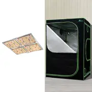 150x150x200CM Green Fingers Grow Tent Light Kit 4500W LED Full Spectrum