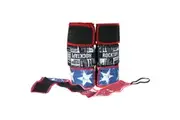 Rocktape RockWrist Fitness Workout Wrist Support One Size w Hook Loop Black