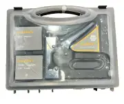 IronMark Staple Gun with 500 Each 5/16 Staples 15/32 U-clamps 3/8 T-nails