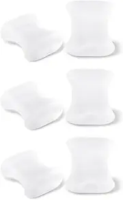 Generic Toe Spacer Crooked Overlapping Hammer Toes Toe Straightener Support White M