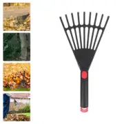 Garden Pitchfork Leaf Rake Yard Lawns Gardening Flower Bed Travel