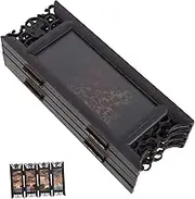 Chinese Traditional Art Folding Screen Decor Desktop Divider Vintage Style Home Decoration Present for Friends National Art Craft