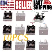 10Packs 1000V 50A Metal Case Single Phase Diode Bridge Rectifier KBPC5010