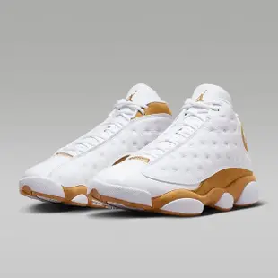 【NIKE 耐吉】休閒 籃球鞋 運動鞋 AIR JORDAN 13 RETRO 男鞋 白咖啡(414571171)