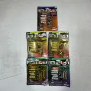 VTG Razor Street Scootz Scooter Keychain Miniature Scale New Sealed CIB Lot of 5