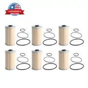 6x Fuel Water Separator Filter for FH230 FH233 Davco 382 233 Cummins FS19729
