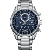 在飛比找PChome24h購物優惠-CITIZEN星辰 紳仕三眼計時光動能腕錶AT8260-85