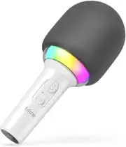 Karaoke Microphone Bluetooth Wireless, Singing Microphone, Handheld Mic with Spe