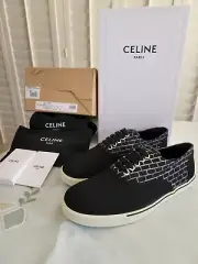 CELINE Designer Sneakers Limited Edition Black / White - NEW WITH TAGS IN BOX