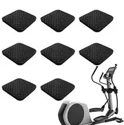 Floor Treadmill Pads, Treadmill Mat Pads, 8 Times Anti-Slip Treadmill Pads for Floor Protection - Anti Vibration High Density Equipment Mat Living Room Noise Reduction