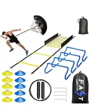 Fast Ambition Speed & Agility Training Equipment Blue & Yellow Agility Football