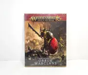 Warhammer Age of Sigmar: Destruction Battletome - Orruk Warclans NEW & SEALED