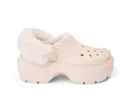 Platform Fur Lined Crocs