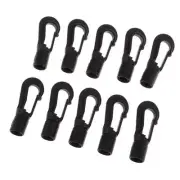 10pcs Rope Buckle Outdoor Elastic Ropes Hook Snap Clip Hook Replacement