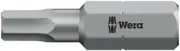 Wera 840/1 Z Hex Plus / Allen Key Screwdriver Bits 1/4" Hexagon Drive (1/8", Si…