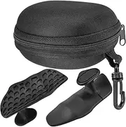 Yeebline 2 Pack Gym Grips Weight Lifting Grips, Ergonomics Workout Rubber Fingerless Anti-Slip Rypt Grip Hand Protector Gloves for Exercise, Weight Lifting, Dumbbell