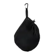Single Ball Bag Mesh Carry Bag with Zipper Pocket Portable Ball Carry Bag