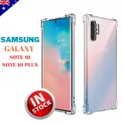 Samsung Note 10/ Note 10 Plus 5G Case Slim Clear Shockproof Tough Bumper Cover