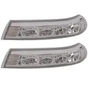 Rearview Mirror LED Turn Signals Light For-HYUNDAI Santa Fe Santafe Veracruz IX55 2007-2012 876133J000 876233J00 silver