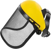 NOLITOY Lawnmower Mask Face Mask Woodworking Dust Mask Face Guard Safety Mask Products Safety Mask Protective Mask Equipment Protective Accessories Mask for Dust Iron Yellow