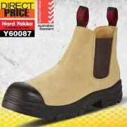 Hard Yakka Hard Yakka Work Boots Elastic Side Sand Grit Y60087 NEW