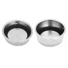 Coffee Machines Filter with Black BPA-Free Reusable Washable Powder Basket