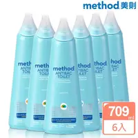 在飛比找momo購物網優惠-【method 美則】企鵝寶貝馬桶除菌清潔劑(709mlx6