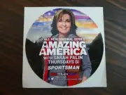 SPORTSMAN CHANNEL DECAL - Free Shipping - Sarah Palin - Shot Show Original