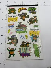Teenage Mutant Nina Turtles sticker sheet (2)
