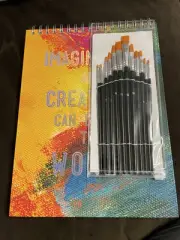 NEW FLOMO CREATIVE Sketchpad & Bonus Brushes