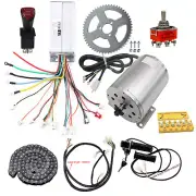 1800W 48V Brushless Motor Speed Controller Throttle Wiring Go kart Ebike Quad