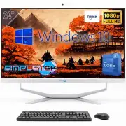 All IN One 24 " FHD Touch I7 12° Gen Win10 RAM 16gb SSD 960gb PC Hard Webcam 2k_